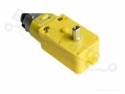 Motor DC 3-6V voor smart cars en robots met dubbele metalen as
